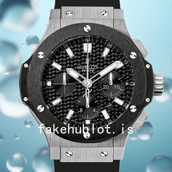 Hublot Big Bang 44mm Men's 301.SM.1770.RX Black Dial Stainless Steel